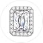 04.April(Diamond)-Emerald Cut