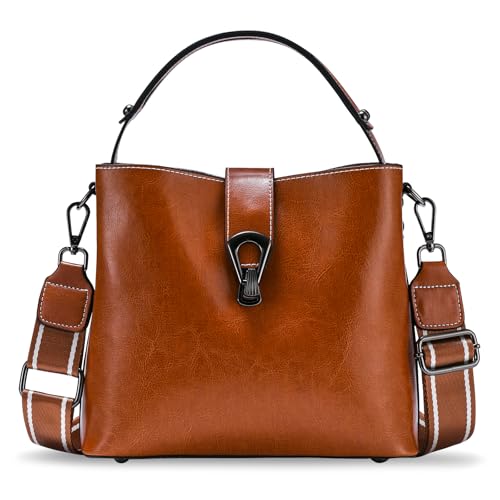 Yonami Genuine Leather Purses - Women's Designer Crossbody Bags – Small Purses for Women, Women's Shoulder Handbags