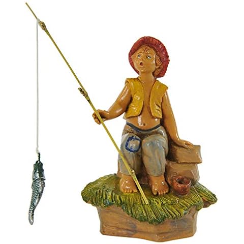 Fontanini Fisher of River Nativity Figurine Cover