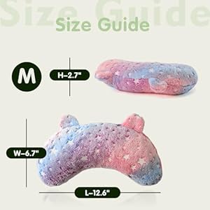 Dog-Calming-Pillow-Glow-in-The-Dark-Soft-U-Shaped-Pet-Pillows-for-Dogs-Cats-Machine-Washable-Dog-Neck-Pillow-Joint-Relief-Better-Sleep-Medium-Pink - Cucciolini Doodles   Dog-Calming-Pillow-Glow-in-The-Dark-Soft-U-Shaped-Pet-Pillows-for-Dogs-Cats-Machine-Washable-Dog-Neck-Pillow-Joint-Relief-Better-Sleep-Medium-Pink