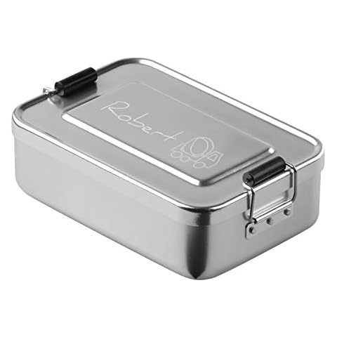 elasto – Fiambrera con grabado de aluminio y libre de BPA Cover