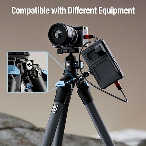 Sirui AM-284 Carbon Fiber Tripod For Travel, Professional Camera Tripod With 4-Section Legs thumb #7