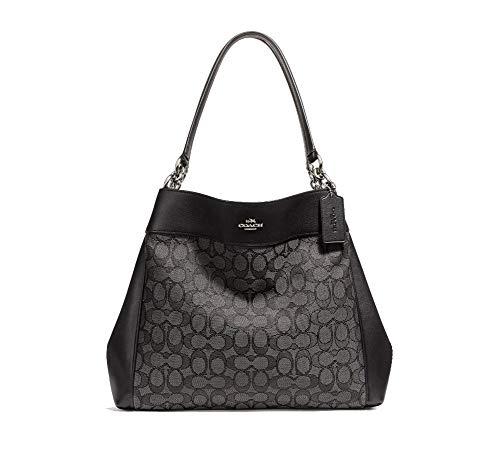 coach lexy shoulder bag black
