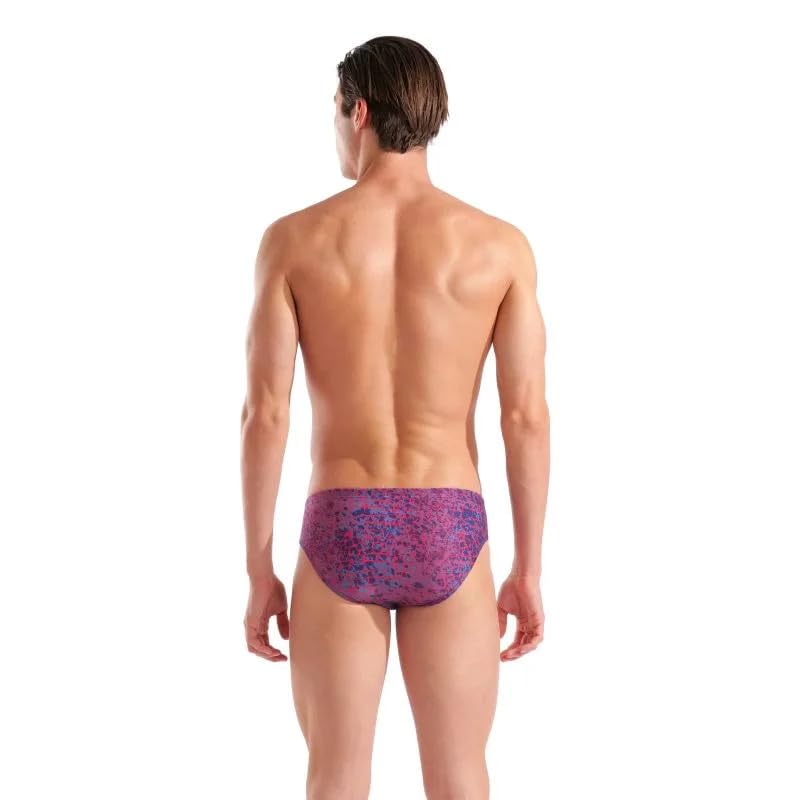 ARENA Costume Uomo Slip Nuoto Piscina Brief Dreaming Line Swim Red Snake Taglia 46 ITA