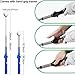 Colefunmit Retractable Golf Swing Trainer, Golf Grip Trainer & Golf Swing Trainer for Warm-up, Right-Handed Golf Training for Indoor & Outdoor, Strength & Tempo Training for Chipping Hitting (Blue)