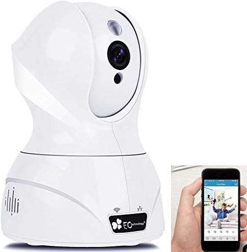 Baby Monitor, Wireless IP Security Camera WiFi Surveillance Pet Camera with Cloud Storage Two Way Audio Remote Viewing Pan Tilt Zoom Night Vision Motion Detect for Home Shop Office