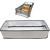 Attic Stairs Insulation Cover for Pull Down Stair, Attic Tent 25' x 54' x 11', R-Value 15.3, Extra Thick Fireproof Attic Stairway Insulator, Easy Installation