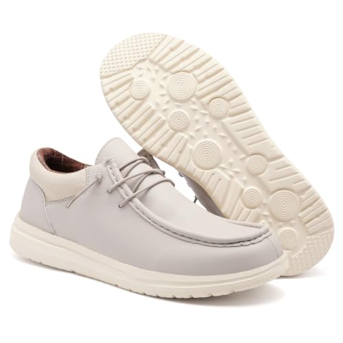 Image of FW FRAN WILLOR Mens Wide Shoes Width Toe Box Slip-on Loafers Casual Walking Shoes for Men
