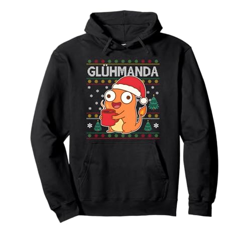 GLÜHMANDA Xmas X Lecker Glühweinchen Weihnachten Glühwein Pullover...