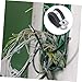 TOBBOMEY 20pcs Stainless Steel Wire Clamp Tube Clamps for Home Office Industrial Use Easy Installation Hose Design for Cable