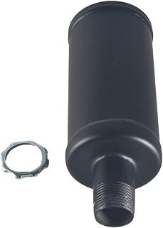 Exhaust Muffler For Predator 196cc 212cc Go Kart Mini Bikes,For Coleman CT200U-EX BT200x,For Coleman ct100u / cc100x Mini Bike & For Honda GX160 GX200 Black