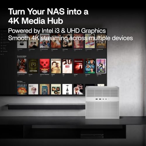 Image of ZimaCube 6+4 Bay NAS, Intel Core i3-1215U, Built-in 256GB SSD, Dual TBT4, Dual 2.5GbE, PCIe Expansion, Self-Hosting & Media Server, Powered by ZimaOS(Standard)
