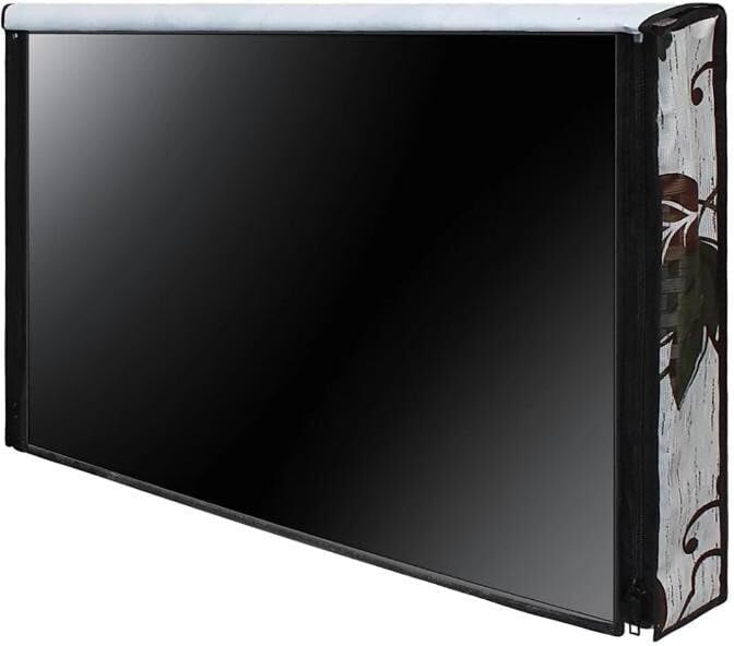 Image of Premium 43 Inch Smart LED TV Cover - Waterproof & Dustproof, PVC Protective TV Cover