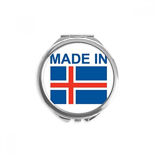 Miroir rond Islande fait main finitions de qualité supérieure pour cosmétique