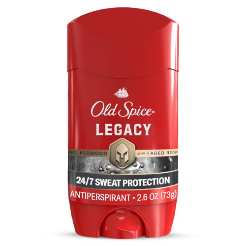 Old Spice Antiperspirant Deodorant for Men, 24/7 Sweat & Odor Protection, 24/7 Signature Scent & Lasting Freshness, Invisible Solid, Legacy with Coconut, Pine & Cedar Scent, 2.6 oz - image 1