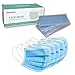 Produktbild BAIDEREN® Maske Schutzmaske, 3 Lagig Einweg Mund und Nasenschutz Maske-Blau (50 Stück)