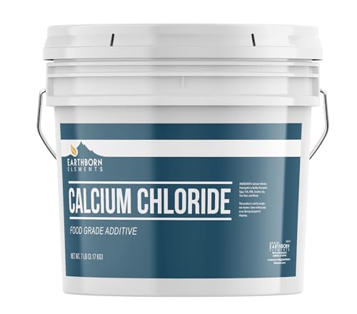 Earthborn Elements Calcium Chloride (1 Gallon), Wine & Cheese Making, Food Additive & Preservative