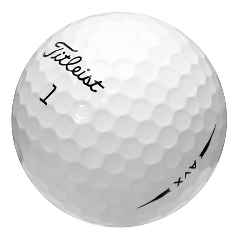 LostGolfBalls - Titleist AVX Golf Balls in Mint Condition, AAAAA Quality, Recycled Used Golf Balls, White