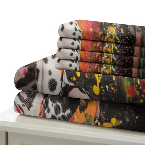 Fermeture éclair cachée pour cette housse de couette Bouddha 3D microfibre qui ne glisse plus - 6