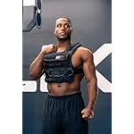 MiR Short Weighted Vest With Zipper Option 20lbs - 60lbs Solid Iron Weights. Workout Vest for Men and Women. - Image 4