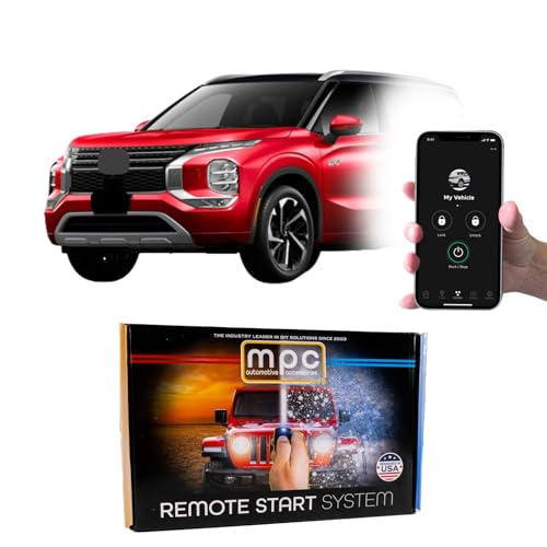 MPC Smartphone Activated Remote Start Kit Compatible with 2022-2023 Mitsubishi Outlander Push-to-Start - T-Harness - Firmware Preloaded