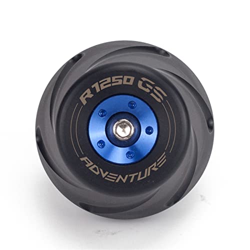 para BMW R1250 GS GSA R 1250 GS Adventure Motocicleta Final Drive Carcasa Cardan Crash Slider Protector contra Caídas Accesorios (Color : Blau)