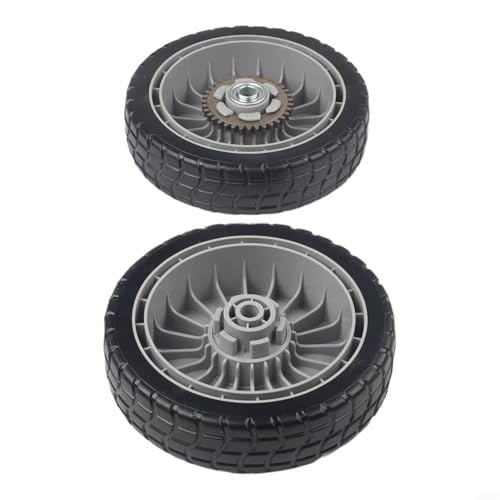 Roues de tondeuse à gazon avec pignons pour une traction maximale - 2