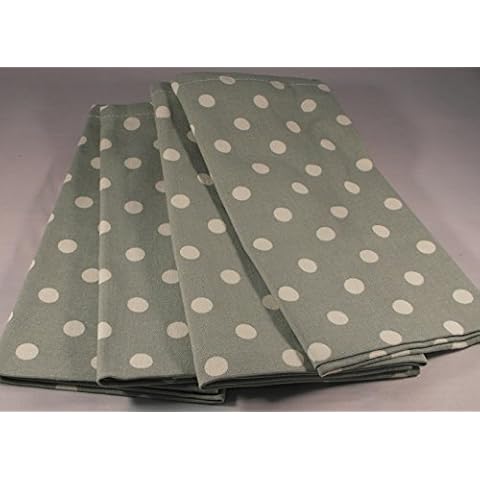 Pack of 4 Vintage Sage Green Napkins Cover
