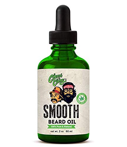 Cheech & Chong Grow Beard Oil for Men, Grows Thickens and Adds Fullness, Cruelty Free and Natural 2oz Cover