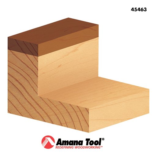 Image of Amana Tool 45463 Carbide Tipped Flush Trim Plunge Template Router Bit 3 /4 Dia x 1 Inch x 1 /2 Shank with Upper Ball Bearing