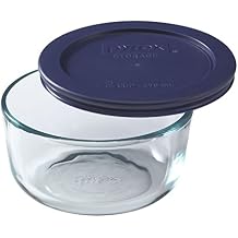 Pyrex Simply Store 2-Cup Round Glass Food Storage Dish