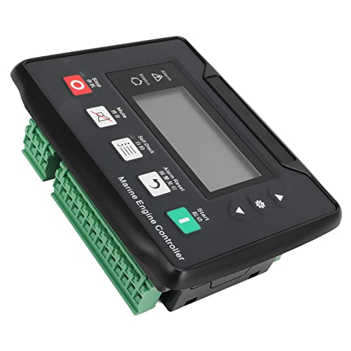 Generator Set Controller Control Panel Module Start Stop Automatic Detection Protection Diesel Engine Parts Dc8‑35V For Small Gasoline Generator Sets #TOP7