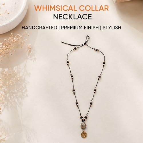 Image of AAKRITI ART CREATIONS Handcrafted Tribal & Ethnic Necklace Collection | Royal, Empress & Nomadic-Inspired Artisan Jewelry | Moonstone, Henna, Floral & Carnival Designs for Women