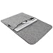 Produktbild eFabrik Universal Tasche für Notebook 13,3 Zoll Schutz Hülle Ultrabook Laptop Case Soft Cover Schutzhülle Sleeve Filz hell grau