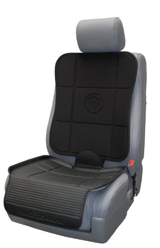 Prince Lionheart 0300 2-Stage seatSAVER: 2 part high-density foam construction prevents depression damage, dirt, spill and wear from child car seats, schwarz