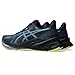 ASICS Men's DYNABLAST 5 Running Shoes, 11.5, Black/Winter SEA