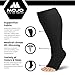 Compression Socks for Women and Men 20-30 mmHg Plus Size - Medical Knee High Compression Socks for Varicose Veins Circulation, Bariatric, Lymphedema - Black, 3X-Large - AB211
