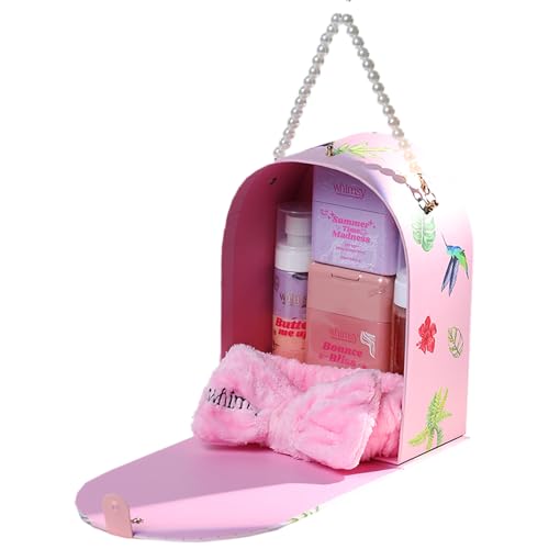 Image of Whimsy Beauty Gentle Care Skin & Hair Essential Kit for Kids & Pre-Teens | Kids Shampoo, Sunscreen, Moisturizer & Foaming Body Wash | Daily Care Kit | Pack of 5