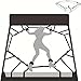 1 set di cinghie di legatura del letto aggiornate e rinforzate cinghie di ragnatela del letto cinghie di yoga immagine
