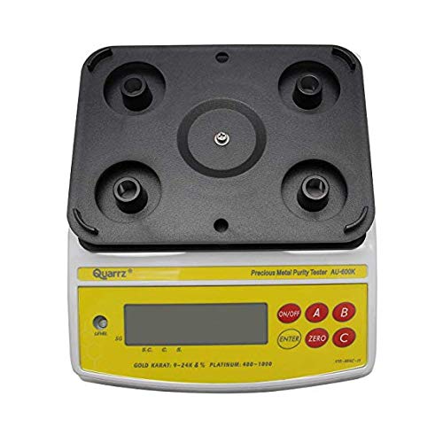 Cgoldenwall Digital Electronic Gold Purity Tester Analyzer 6000G 0.001G/Cm3 Instrumentgold Density Tester Gold Karat Measuring Device Karat Detector Analyzer Au-6000K #TOP5