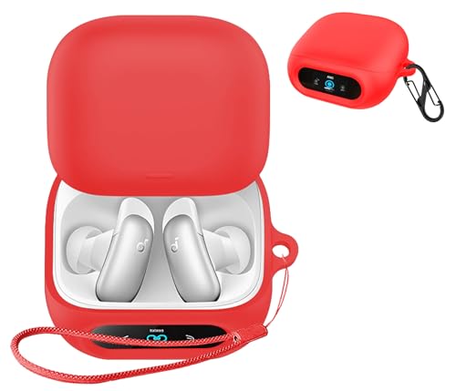 �yJIAYJP�z �P�[�Xfor �Ή� Anker Liberty 5Pro �p �P�[�X �y�� ���^ ����~�� ���[�J�o�[ �S�ʕی� �[�d�֗� Anker Liberty 5Pro �ی�J�o�[�i���b�h�j