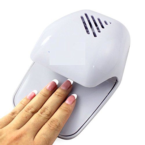 Cpixen Electric Wind Automatic Pressure Activates Nail Dryer White Tip Fan 1