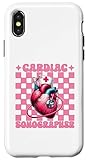 Womens Coquette Bow Cardiac Nurse Cardiology Gifts