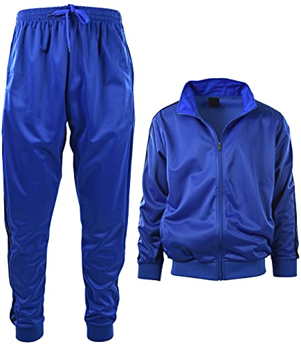 Choiceapparel Mens Athletic 2 Piece Tracksuit Set (3Xl, 888-Royal) #TOP1