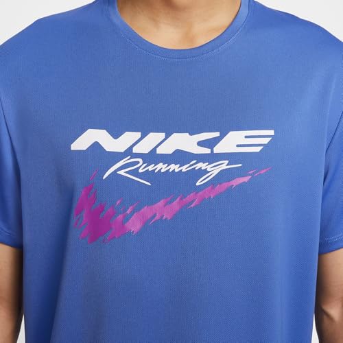 Image of Nike Mens Rn Enrgy Miler Dri Fit Uv Running Top