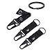 Tacticool Tactical Molle Key Ring Multifunctional Webbing Keychain Molle Clip Buckle (3 Pack Black)