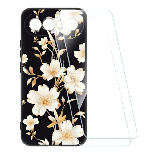 ESACMOT �v�����g�P�[�X + 2�������K���X�t�B���� Vivo X300 FE 5G �Ƃ̌݊�������, �Ռ��z���\�t�g�J�o�[ HD�N���A (���F�̉�)