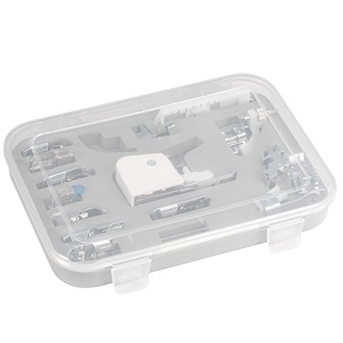 15 Piezas Pie Prensatelas para Máquina de Coser miniatura 4