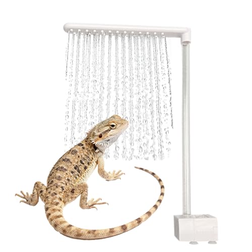 Accessories for Bearded Dragon Pool Bearded Dragon Fountain & Bathing Accessories Gentle Water Flow Low-Noise Pump Versatile for Reptile Tanks.