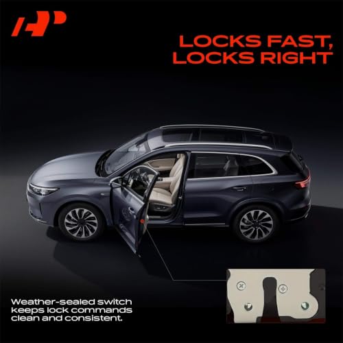 Image of A-Premium Door Latch Lock Actuator Compatible with Dodge Vehicles - Dakota 2000-2004, Durango 1998-2003 - Front Driver and Passenger Side, 2-PC Set, Replace# 55256713AB, 55256712AB